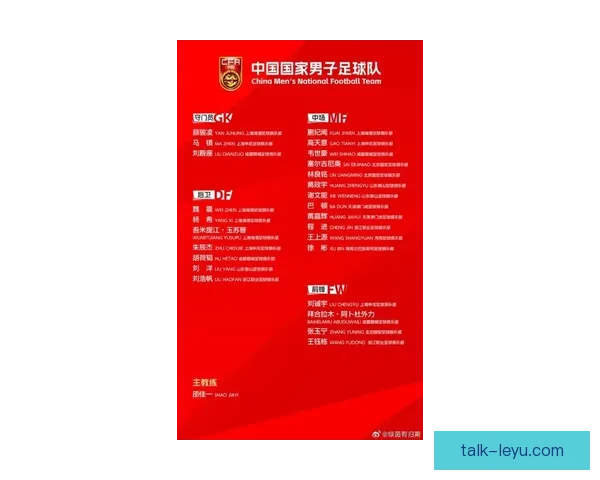 中国足球最新动态:国足热身赛惨败新一期大名单公布全新战术引关注 中国足球最新动态:国足热身赛惨败新一期大名单公布全新战术引关注