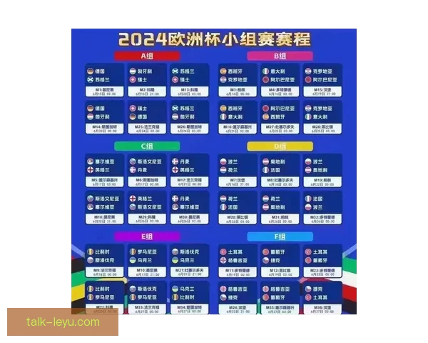 欧洲杯全程精彩对决及关键赛程一览解析